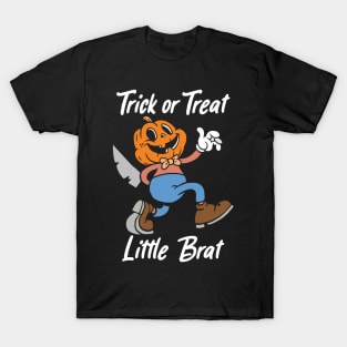 Trick or Treat - Little Brat T-Shirt